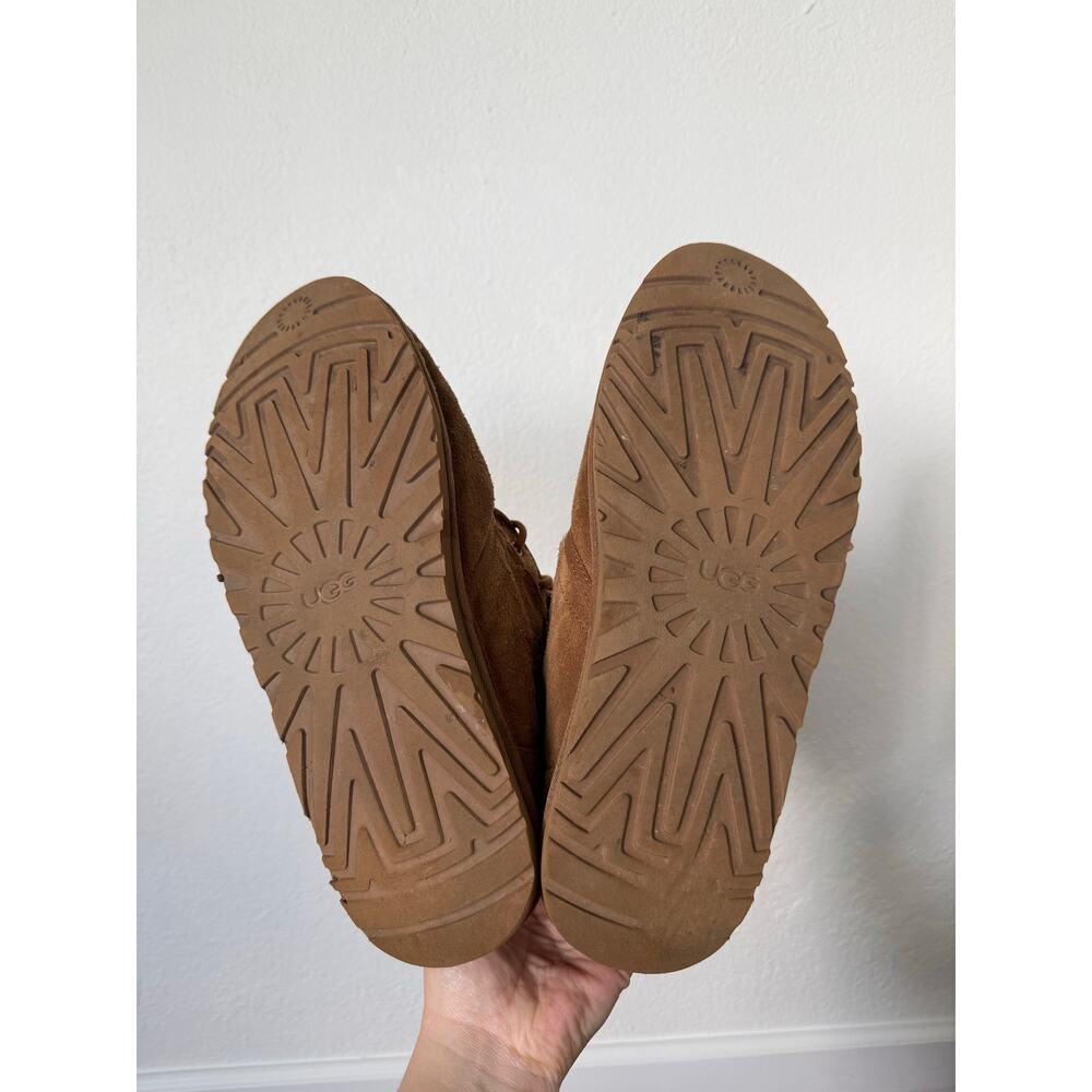 UGG Men's Harkley Lace Up Suede Chukka Boots Chestnut Brown Sz 11 - Picture 9 of 9